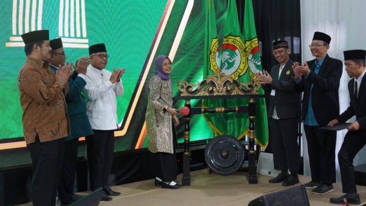 Wakil Bupati Kediri Dewi Mariya Ulfa membuka Musyawarah Daerah Musda ke 7 Lembaga Dakwah Islam Indonesia LDII Kabupaten Kediri di Ponpes Nurul Hakim Kaliawen Kediri Rabu 167 Dok LINES