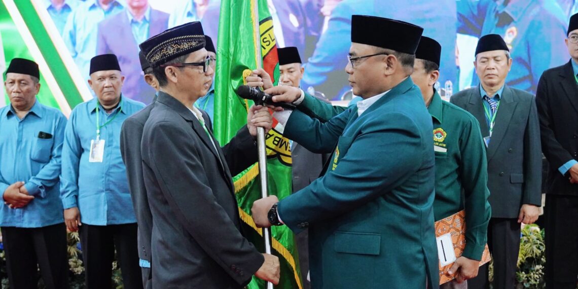 Agus Sukisno kembali terpilih sebagai Ketua Dewan Pimpinan Daerah (DPD) Lembaga Dakwah Islam Indonesia (LDII) Kabupaten Kediri periode 2025-2030. Dok: LINES.
