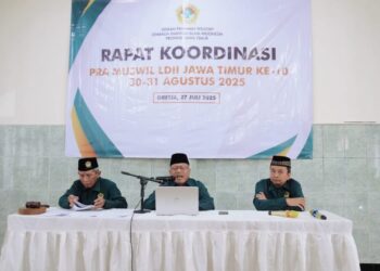 Pimpinan Rapat Koordinasi Pra-muswil H. Bashori memastikan koordinasinya dengan seluruh kepengurusan di tingkat Kabupaten-Kota untuk merencanakan persiapan Muswil. Dok: LINES.