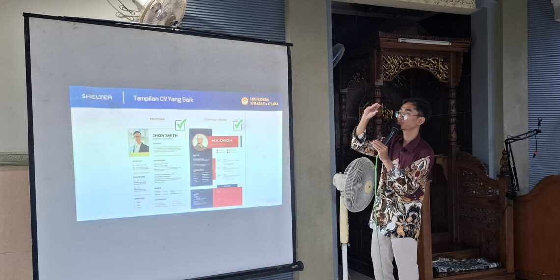 pt shelter indonesia | LDII JAWA TIMUR Supervisor Recruitment PT Shelter Indonesia Dwiki Hisyamul Mubarok bekali remaja LDII tentang keterampilan menghadapi dunia kerja di Masjid Nashrullah Tanah Merah Surabaya pada Minggu 137 Dok LINES