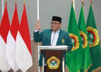 Ketua DPW LDII Jawa Timur, KH Moch Amrodji Konawi, menghadiri Rakornas III LDII 2025 di Jakarta dan mengapresiasi sinergi program dengan pemerintah sebagai momentum mempertegas kontribusi LDII bagi bangsa. Dok: LINES.