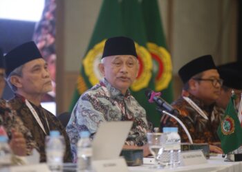 Ketua Umum DPP LDII, KH Chriswanto Santoso menekankan pentingnya peneguhan nilai kebangsaan. Dok: LINES.