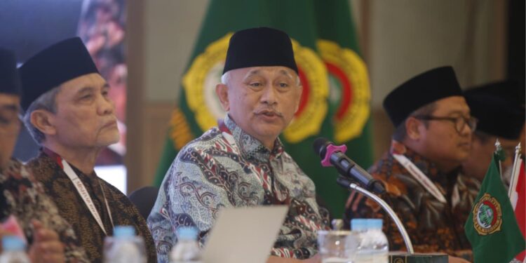 Ketua Umum DPP LDII, KH Chriswanto Santoso menekankan pentingnya peneguhan nilai kebangsaan. Dok: LINES.