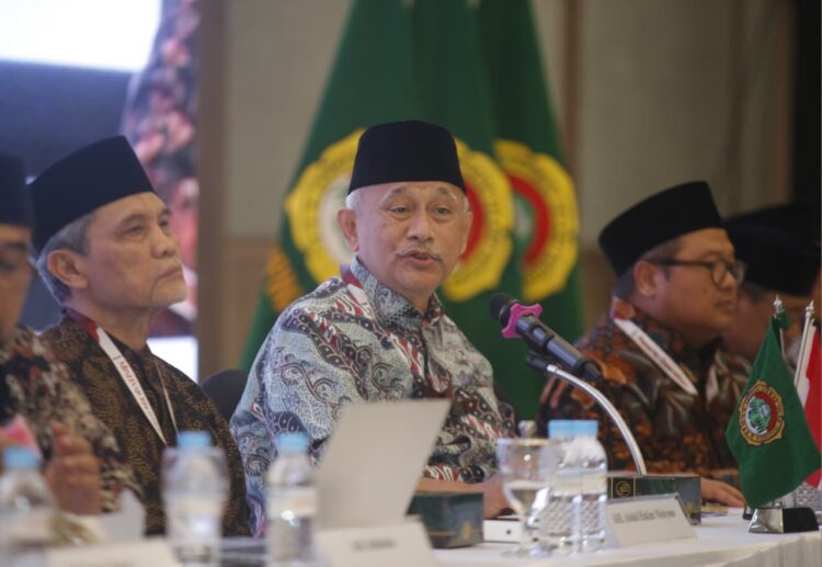 Ketua Umum DPP LDII KH Chriswanto Santoso menekankan pentingnya peneguhan nilai kebangsaan Dok LINES