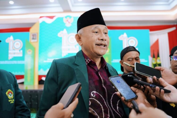 Di hadapan awak media Ketua Umum DPP LDII KH Chriswanto Santoso berharap kerusuhan di beberapa daerah tidak meluas dan berakibat krisis sosial Sabtu 308 Dok LINES