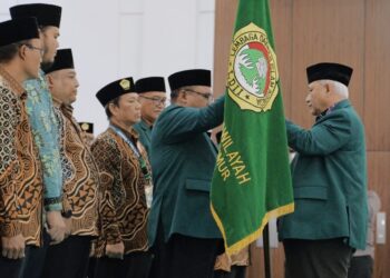 Moch. Amrodji Konawi kembali terpilih secara aklamasi sebagai Ketua DPW LDII Jatim periode 2025-2030, Minggu (31/8). Dok: LINES.
