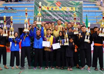 Santri Pondok Pesantren Wali Barokah (PPWB) berhasil menorehkan prestasi gemilang pada Kejuaraan Pencak Silat Dandim 0809 Kediri Cup III Tahun 2025.