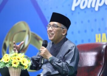 Menurut Habib Ubaidillah Al Hasany, keseimbangan antara ilmu agama dan life skills menjadi kunci bagi santri dalam menghadapi tantangan era modern. Dok: LINES.