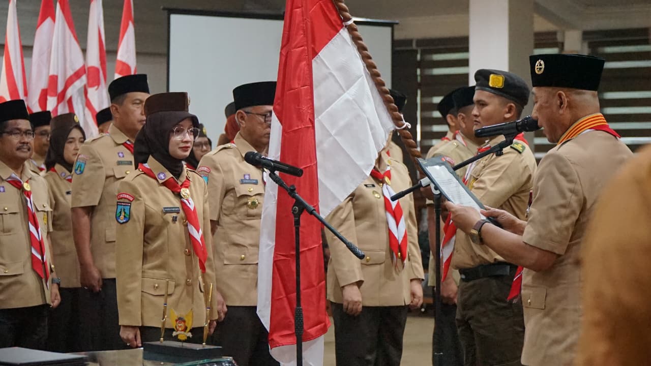 Wali Kota Kediri Vinanda Prameswati dilantik sebagai Ketua Mabicab masa bhakti 2025-2030, Kamis (20/11). Dok: LINES.