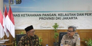 DPW LDII DKI Jakarta menjajaki kerja sama dengan Dinas Ketahanan Pangan Kelautan dan Pertanian KPKP DKI Jakarta melalui kegiatan silaturahim yang berlangsung pada Selasa 1612 Foto Dok LINE Jakarta