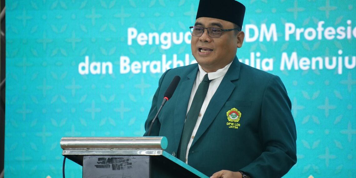 Ketua DPW LDII Jawa Timur H Moch Amrodji Konawi Foto Dok LINES Jatim