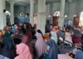 Warga LDII Sukodadi mengisi peringatan Hari Ibu dengan menggelar pengajian di Masjid An Namiroh, Rabu (24/12). Foto: Dok. LINES Lamongan