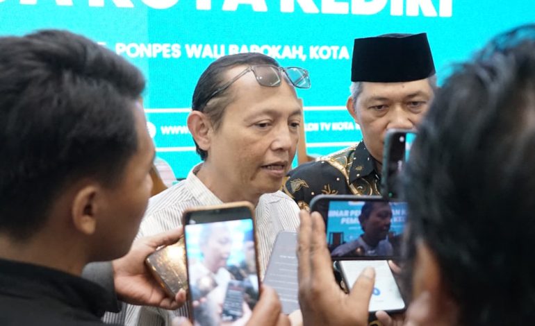 Aries Ahmad Chudori menilai integritas, kejujuran, dan keberanian mengambil keputusan menjadi kunci peran generasi muda LDII Kota Kediri di ruang publik. Dok: LINES.