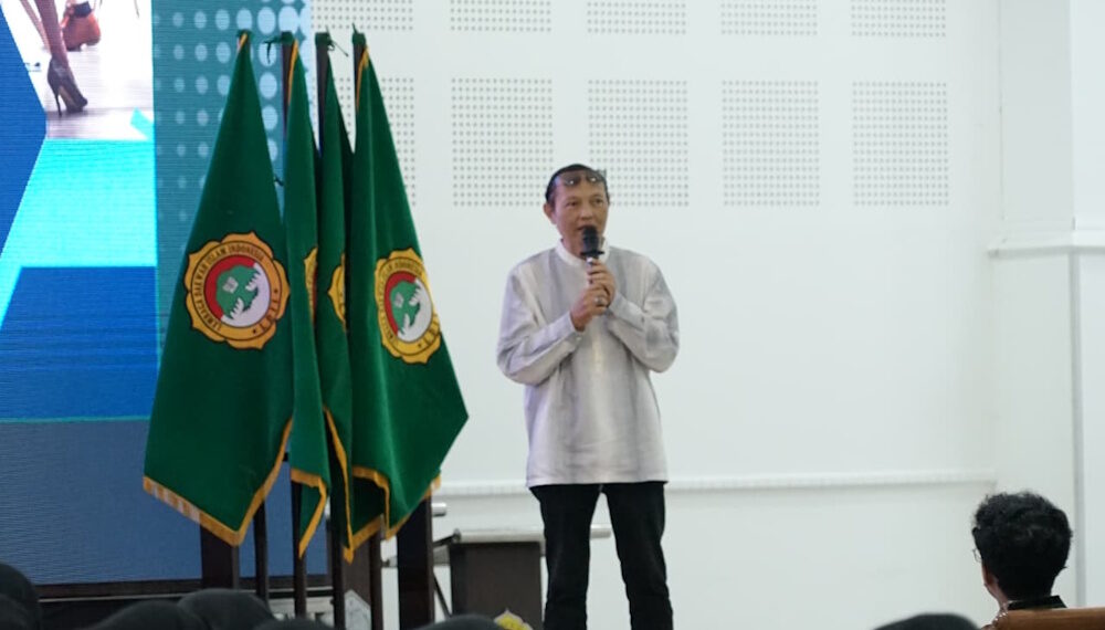 Kepala Bidang Kepemudaan Disbudparpora Kota Kediri Aries Ahmad Chudori mendorong Pemuda LDII agar berperan aktif sebagai motor perubahan di lingkungannya Dok LINES