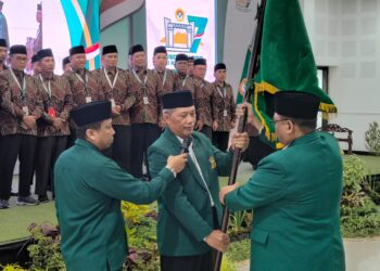 Agung Riyanto kembali terpilih sebagai Ketua DPD LDII Kota Kediri masa bakti 2025-2030 secara aklamasi. Foto: Dok. LINES Jatim