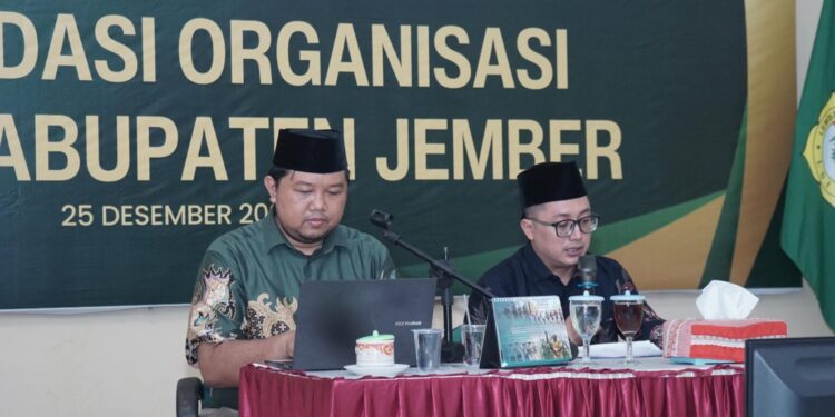DPD LDII Kabupaten Jember menggelar konsolidasi organisasi untuk meningkatkan penerapan delapan klaster program pengabdian LDII untuk Bangsa Kamis 2512 Foto Dok LINES Jember