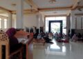 PC LDII Mojoagung menggelar pengajian akbar yang menekankan peran ibu dalam menjaga ketahanan keluarga di era digital. Acara yang digagas Bidang Pemberdayaan Perempuan dan Kesejahteraan Keluarga itu berlangsung di Masjid Nurul Huda, Kademangan, Mojoagung, pada Minggu (7/12). Dok: LINES.