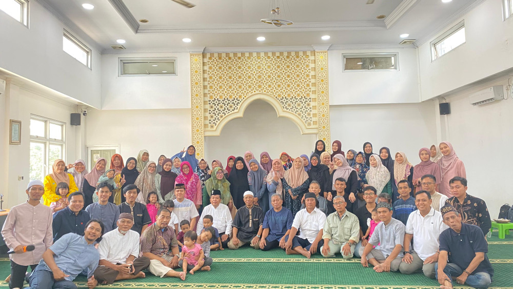 Warga LDII Kelurahan Ragunan. Kegiatan yang berlangsung di Masjid Baitussalam, Ragunan, Kecamatan Pasar Minggu. Foto: Dok. LINES Jakarta