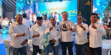 Pengurus DPD LDII Kabupaten Malang menghadiri Sambung Roso Kapolres Malang yang digelar oleh Polres Malang di Pendopo Agung Kabupaten Malang Kota Malang Selasa 131 Foto Dok LINES Malang