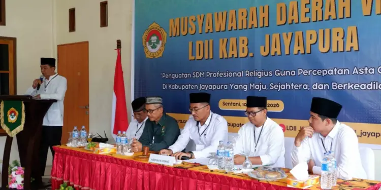 LDII Kabupaten Jayapura menggelar Musyawarah Daerah Musda VII di Aula Baitul Ala Sentani Sabtu 1001 Foto Dok LINES Jayapura