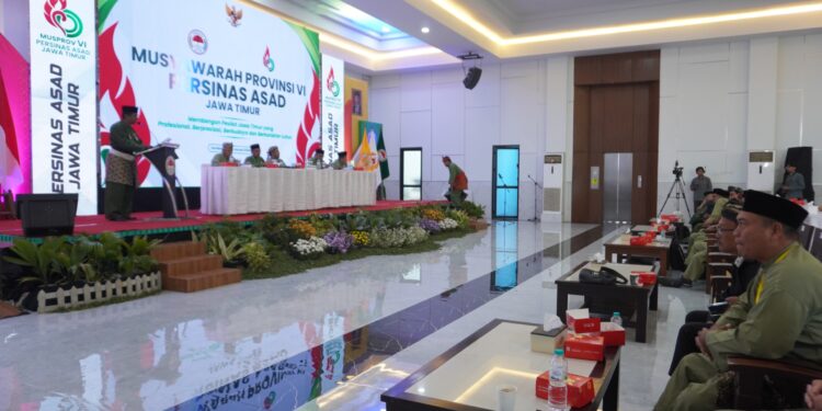 MusprovPERSINASASADJatimdisurabaya | LDII JAWA TIMUR Pengurus Provinsi Pengprov PERSINAS ASAD Jawa Timur menggelar Musyawarah Provinsi Musprov VI di Padepokan PERSINAS ASAD Jatim Gayungan Surabaya Sabtu 311 Dok LINES
