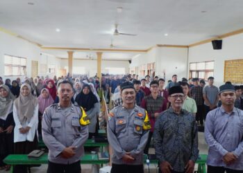 PC LDII Mojoroto menggelar pengajian dan pembekalan karakter bersama kepolisian di Ponpes Nurul Hakim Al Fatah Kecamatan Mojoroto Kota Kediri Minggu 251 membahas bahaya perundungan serta upaya pencegahannya Foto Dok LINES Kediri
