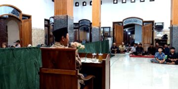 PAC LDII Desa Bogem menggelar Pengajian Akhir Tahun di Masjid Nurul Ikhsan Desa Bogem Kecamatan Gurah Kabupaten Kediri Rabu 3112 Foto Dok LINES Kediri