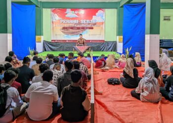 PC LDII Kecamatan Mojoroto menggelar Pengajian Akhir Tahun 2025 bertajuk “PERAHU SENJA: Pengajian Akhir Tahun Semangat Mencari Surga”, rabu (31/12). Foto: Dok. LINES Kediri