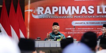 Ketua Umum DPP LDII KH Chriswanto Santoso berharap Rapimnas kali ini melahirkan komitmen bersama untuk memastikan transisi kepemimpinan berjalan mulus dan terencana Dok LINES