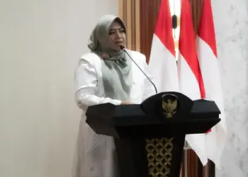 WabupUlfiahPembukaanmusdaldiiSitubondo | LDII JAWA TIMUR Wakil Bupati Situbondo Ulfiah menyampaikan sambutan sekaligus membuka Musyawarah Daerah Musda IX LDII Situbondo di Aula Lantai 2 Kantor Pemerintah Kabupaten Situbondo Sabtu 1422026 Foto Dok LINES Situbondo