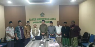 Kantor Kementerian Agama Kemenag Kabupaten Situbondo menggelar pertemuan bersama pimpinan Nahdlatul Ulama NU Muhammadiyah Al Irsyad dan Lembaga Dakwah Islam Indonesia LDII di Kantor Kemenag Situbondo Dok LINES
