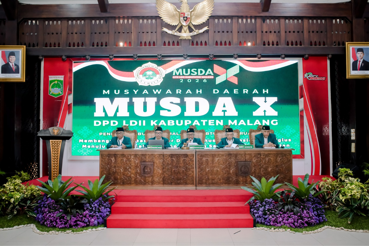 musdaldiimalang | LDII JAWA TIMUR Musyawarah Daerah Musda X DPD LDII Kabupaten Malang tahun 2026 yang digelar di Pendopo Kabupaten Malang Sabtu 142 Foto Dok LINES Malang