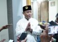 wakilketualdiisurabayasampaikan5suksesramadanbersamawartawan | LDII JAWA TIMUR Wakil Ketua DPD LDII Surabaya Nur Kholis menyampaikan program 5 Sukses Ramadan saat Media Gathering di Kantor DPD LDII Surabaya Foto LINES Surabaya