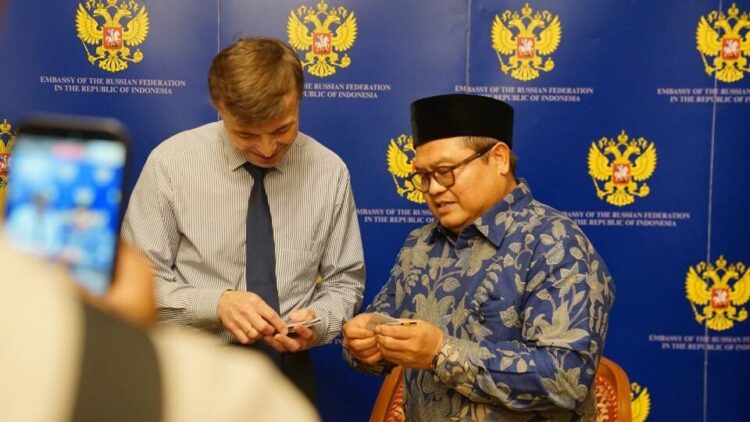 Sekretaris DPP LDII Dody T Wijaya menghadiri undangan acara buka puasa bersama yang digelar Kedutaan Besar Federasi Rusia Foto LINES