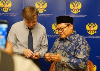 Sekretaris DPP LDII Dody T Wijaya menghadiri undangan acara buka puasa bersama yang digelar Kedutaan Besar Federasi Rusia Foto LINES