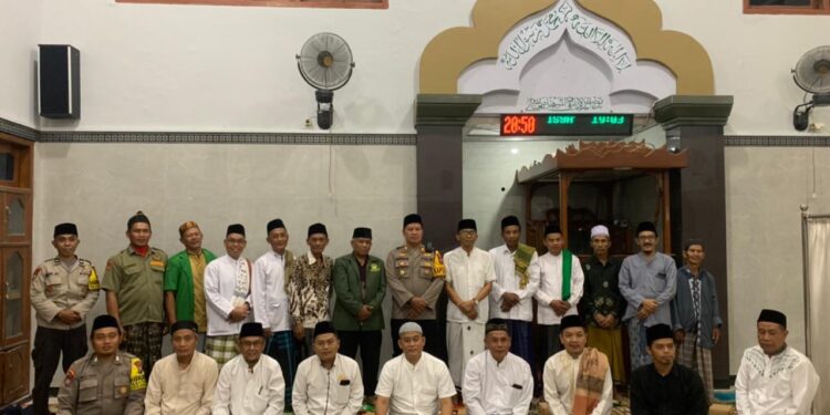 PC LDII Kesamben bersama NU dan Muhammadiyah saat mengikuti Safari Ramadan 1447 H Forkopimcam Kesamben di Masjid Darussalam Desa Jombatan Jombang Jumat 272 Dok LINES Jombang
