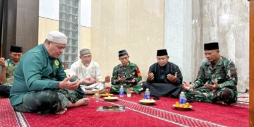 Koramil Kaliwates menggelar Safari Ramadan di Masjid Ar Royan Mangli Kaliwates Jember Jumat 63 malam Foto LINES Jember