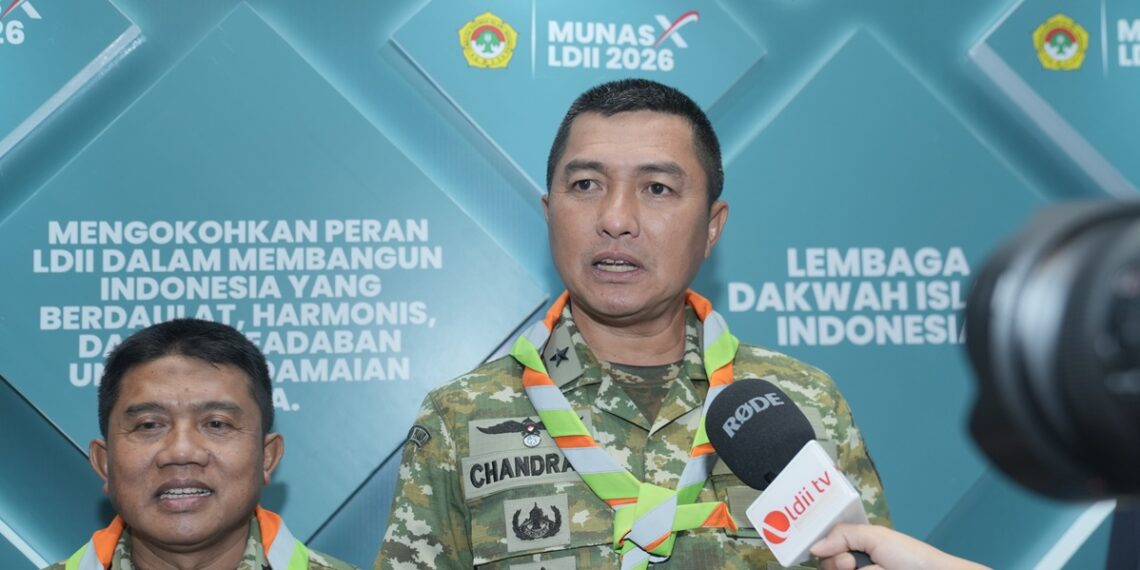 KapusbintalTNIBrigjenChandraAdibratadiMunasXLDII2026 | LDII JAWA TIMUR Kepala Pusat Pembinaan Mental Kapusbintal TNI Brigjen Chandra Adibrata Foto LINES