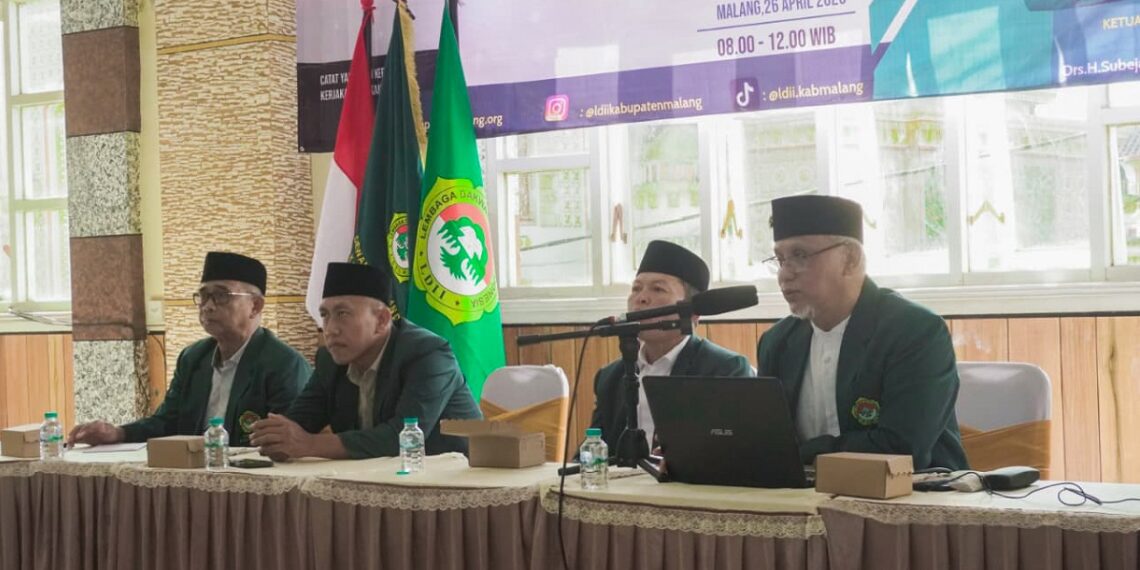 Konsolidasi kepengurusan DPD LDII Kabupaten Malang Foto LINES Malang