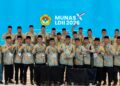 Kontingen LDII Jawa Timur di Musyarawah Nasional (Munas) X LDII di Jakarta. Foto: LINES Jatim