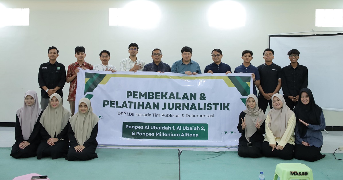 Peserta Pelatihan Jurnalistik Ponpes Al Ubaidah Kertosono