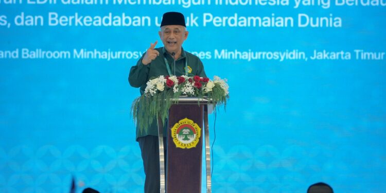 pembukaanmunasketumdppldiichriswantosantoso | LDII JAWA TIMUR Ketua Umum DPP LDII KH Chriswanto Santoso di Munas X LDII di Jakarta Foto LINES