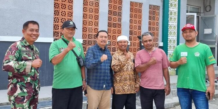 Kunjungan Kodim 0810 Nganjuk ke Ponpes Al Ubaidah meninjau sarana Garjas B untuk mendukung kesiapan fisik santri Foto PPID Al Ubaidah