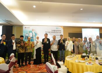 Gathering Sekolah Islam dan Pesantren bertajuk “Langkah Emas Menuju Sekolah Berhaji”. Foto: LINES Kediri