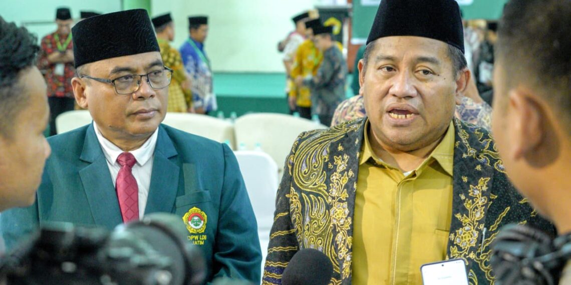 Ketua Lembaga Dakwah PBNU Dr KH Abdullah Syamsul Arifin MHI mengapresiasi kuatnya loyalitas kader dan warga LDII terhadap organisasinya Dok LINES Jatim