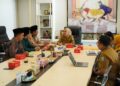 DPW LDII Jawa Timur berkoordinasi dengan Dinas Peternakan Provinsi Jawa Timur Foto LINES Jatim