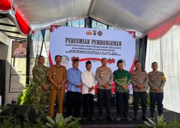 Peresmian Mako Polsek Kras Kediri. Foto: LINES Kediri