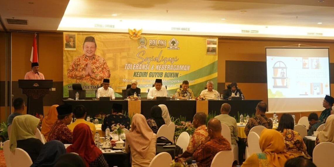 SosialisasiToleransiDPRDJatimdiKediri | LDII JAWA TIMUR Sosialisasi Toleransi dan Keberagaman oleh DPRD Jawa Timur di Kota Kediri Foto LINES Kediri