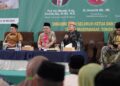Bedah buku “Sistem, Model dan Corak Pendidikan LDII dalam Platform Profesional Religius dari Sabang sampai Merauke”. Foto: LINES Jatim