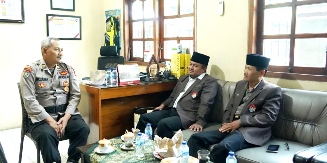 Dai Kamtibmas Polda Jatim saat silaturahim ke Polres Kediri Kota Foto LINES Kediri